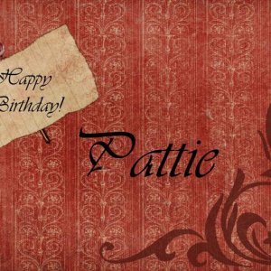 Happy Birthday Pattie!