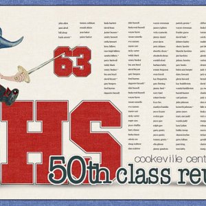 50th class reunion banner