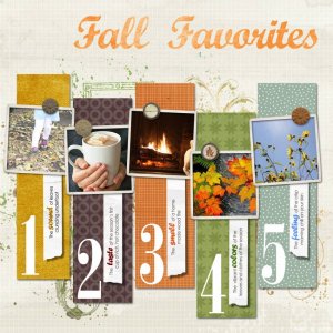 5 Things:  Fall Favorites
