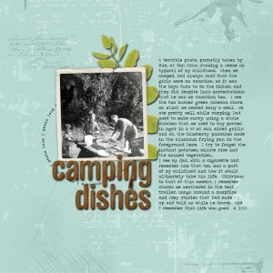 Turnback Thursdays-Camping dishes