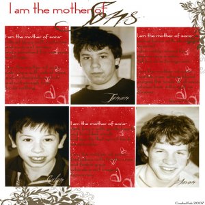 WIN-I am the mother of sons-WIN