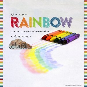 Scrap This - Be a rainbow
