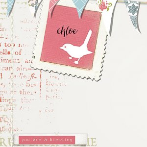 baby shower gift tag-girl