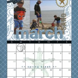 Calendar - Mar