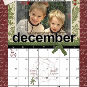 Calendar - Dec