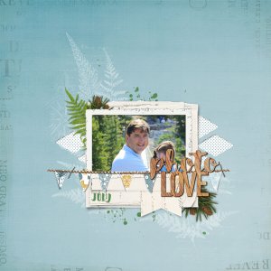 Page Makeover Challenge - Photo Love