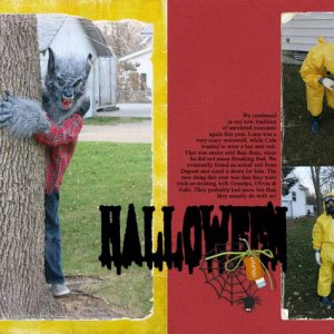 Halloween (Page Makeover)