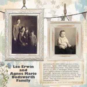 Lee and Agnes Dodsworth Family