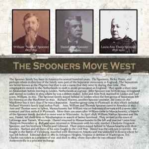 Spooner Family Moves West