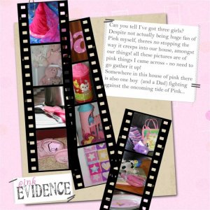 {pink} evidence