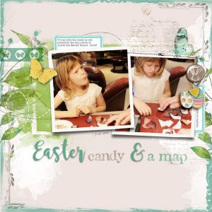 Easter Candy & A Map