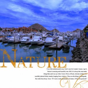 Nature- Lift of AmberR's "Oia"