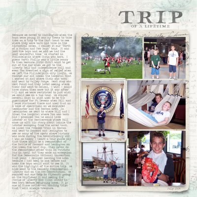 Story Challenge-Trip of a Lifetime