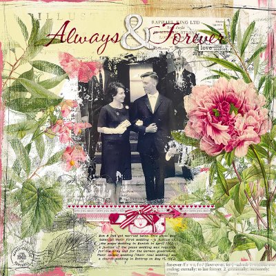 Always & Forever ... Mom & Dad's wedding