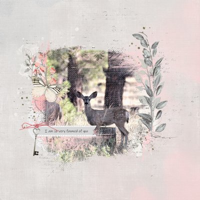 Color Challenge - I am so very fawned of you