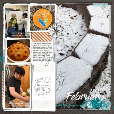 2021 02 Monthly summary (right page)