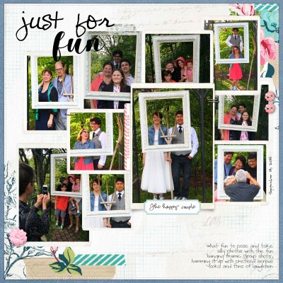 2015 Wedding - Photos with the frame