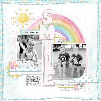 Smile: Story Scrapbook Challenge