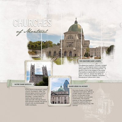Churches of Montreal-Scraplift Chain