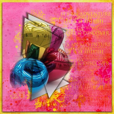Color Challenge - Jeff Koons Tulips