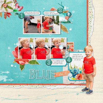 Story of the Blue Face