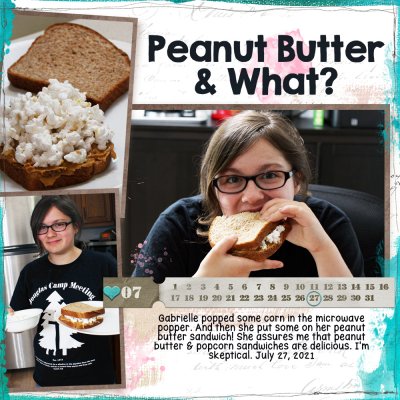 Peanut Butter and Popcorn