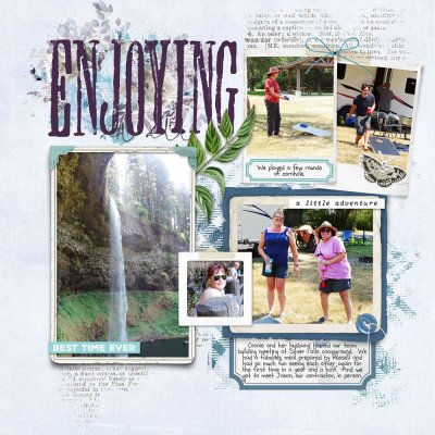 Silver Falls Left Page