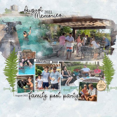 Family Pool Party-1