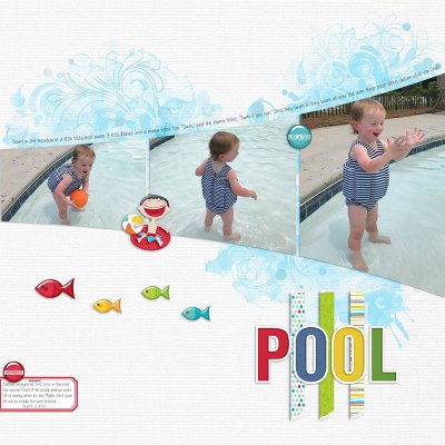 First Time in a Pool!