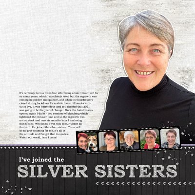 Saturday Scraplift - Silver Sister