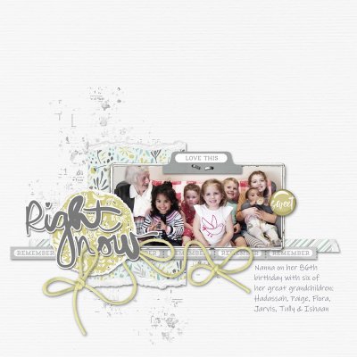 October Scraplift Chain (lifting Audrey) -  Right Now