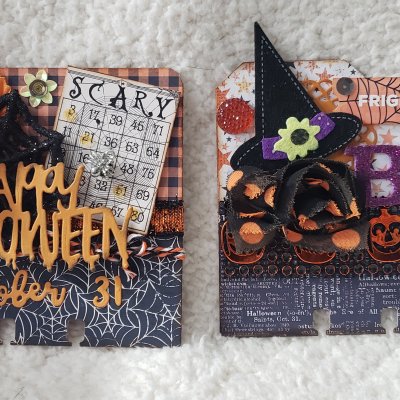 Vintage Halloween MemoryDex cards