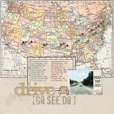 The Route - Road Trip 2021