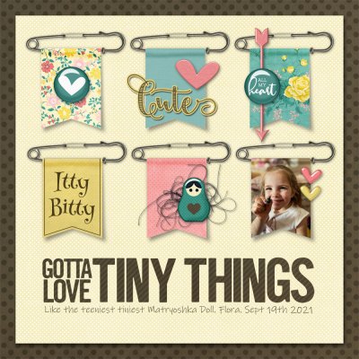 Get Inspired Challenge: Banner Safety Tags - Tiny Things