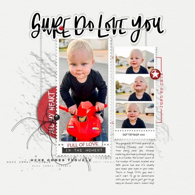 Sure Do Love You (Nov Scraplift Chain)