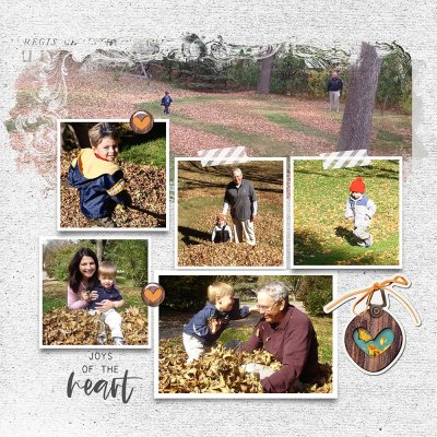 Look Back Project: Playing in the Leaves