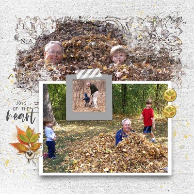 Look Back: Playing in the Leaves