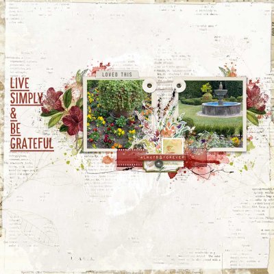 Live Simply & Be Grateful