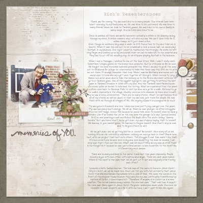 Rich's Rememberances (SSL: 11/20/21)