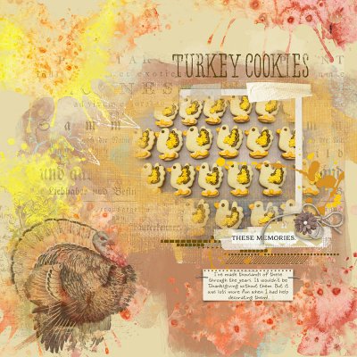 Turkey Cookies