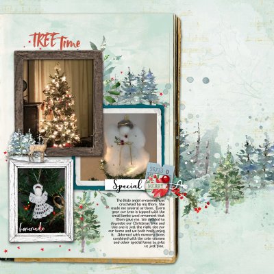 Christmas Tree-Christmas Journal LT02-right