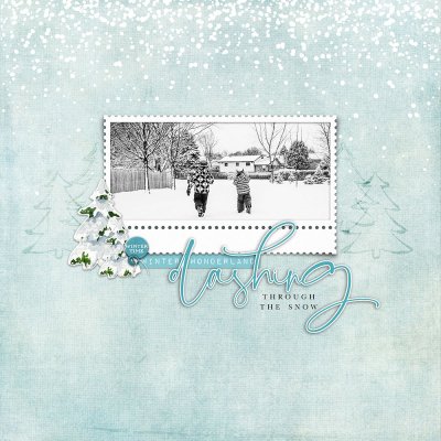 dashing thru the snow