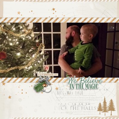 Template challenge - Christmas lights