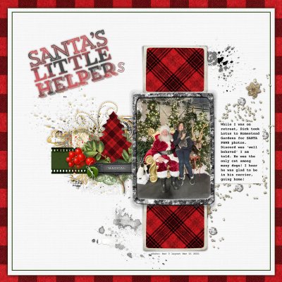 2021 Dec 15 Buffalo Plaid Santa's Helpers
