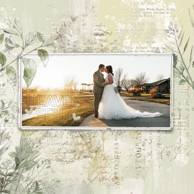 Wedding Album Back Cover