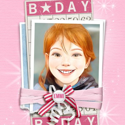 Grandchildren birthday card