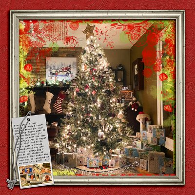 Christmas Gift Wrap Theme & Tree