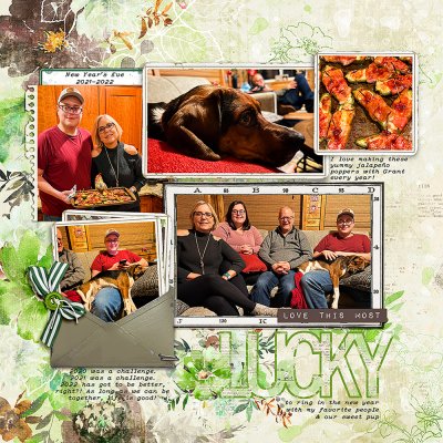 Lucky - New Year's Eve with the family