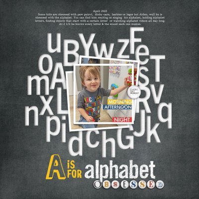 alphabet obsessed