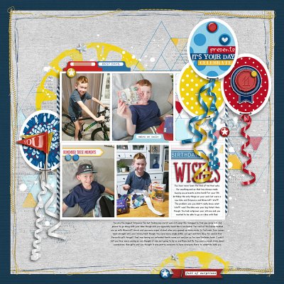Scraplift Chain / Birthday Wishes